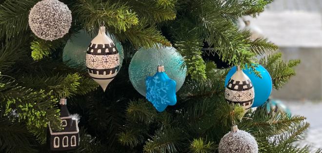 Vianočné ozdoby - škandinávska kolekcia