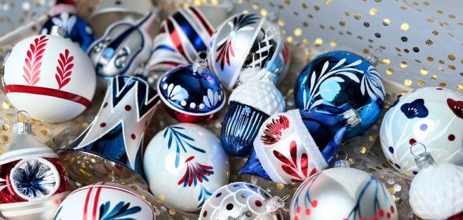 Vianočné ozdoby – kolekcia Domovina