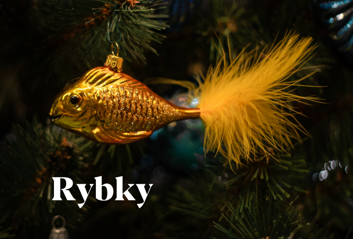 Banner - Sklenené ozdoby - ryby