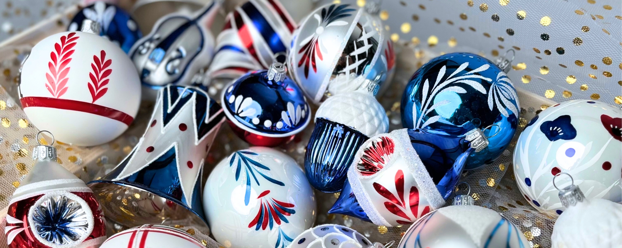 Vianočné ozdoby – kolekcia Domovina