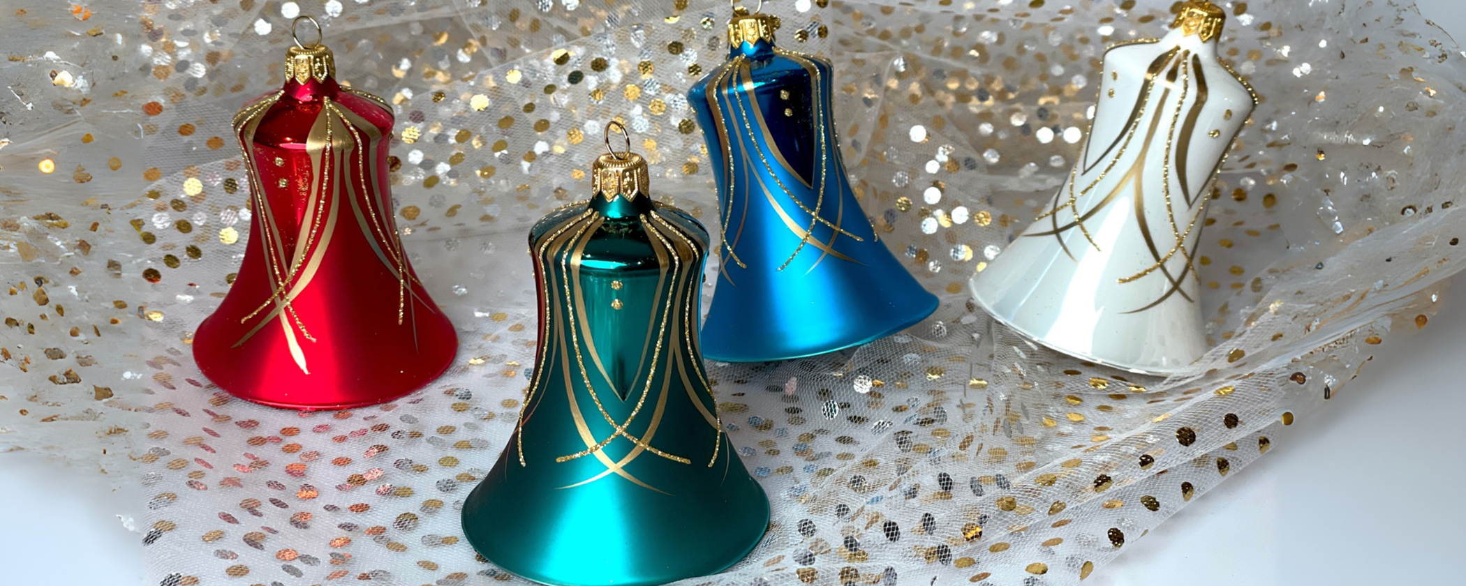 Sklenené ozdoby – Zvončeky