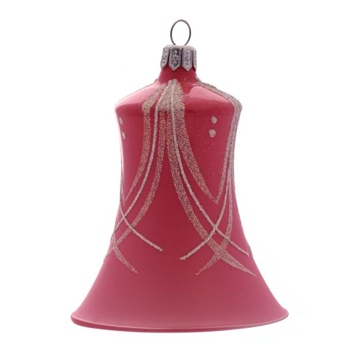 Ružový zvonček s prekríženými čiarami, 1 kus