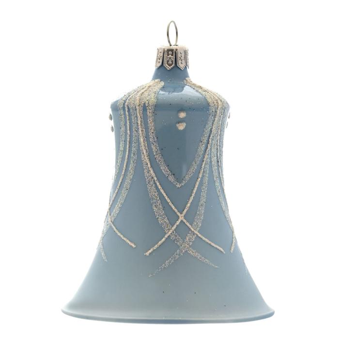 Zvonček svetlomodrý s prekríženými čiarami, 1 kus