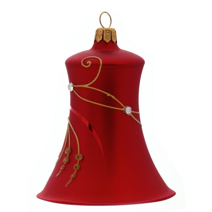 Červený zvonček s plodmi hojnosti, 1 ks