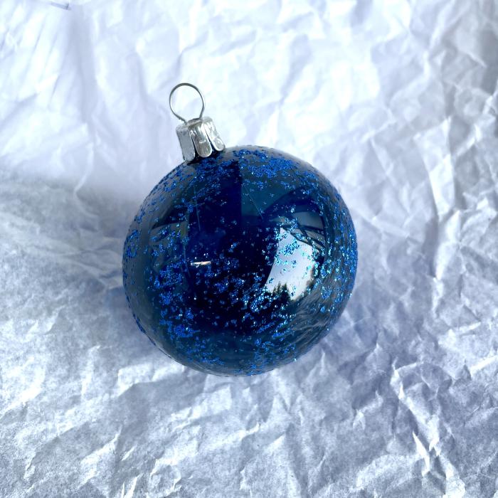 Malá modrá baňka, 1 ks, 1 ks