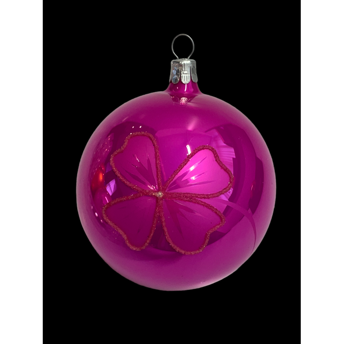 Šťastná guľa, ružova, 1 ks