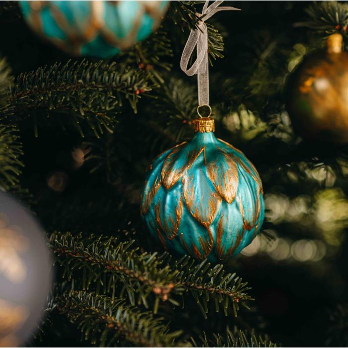 Sada vianočných ozdôb Secese: Belle Epoque, 6 ks