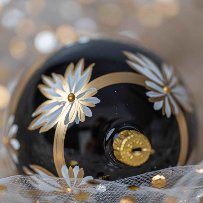 Sada vianočných ozdôb Art Nouveau Garden of the Orient Night, 6 ks