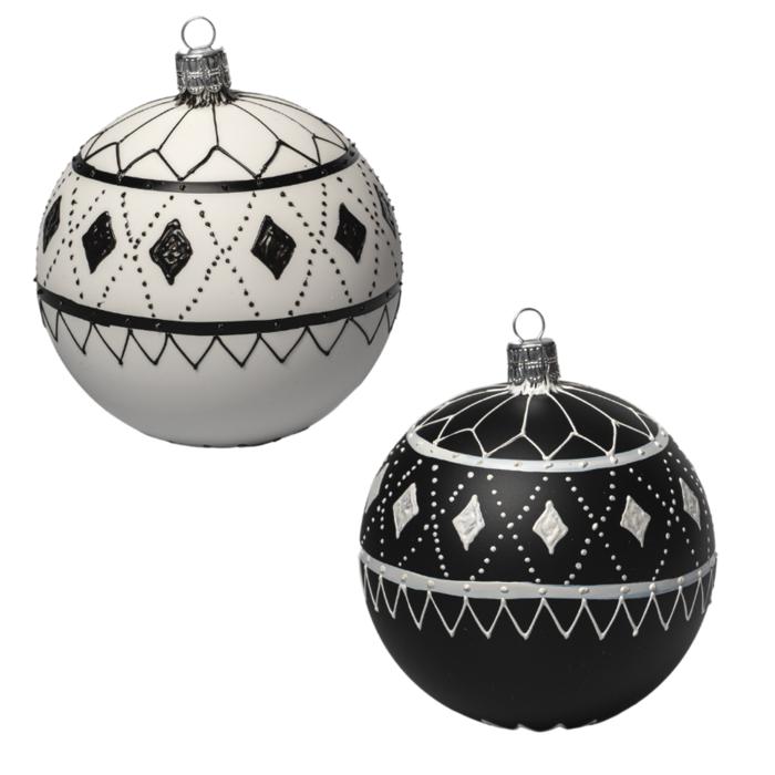 Sada vianočných ozdôb Islandský sveter Lopapeysa 2 ks