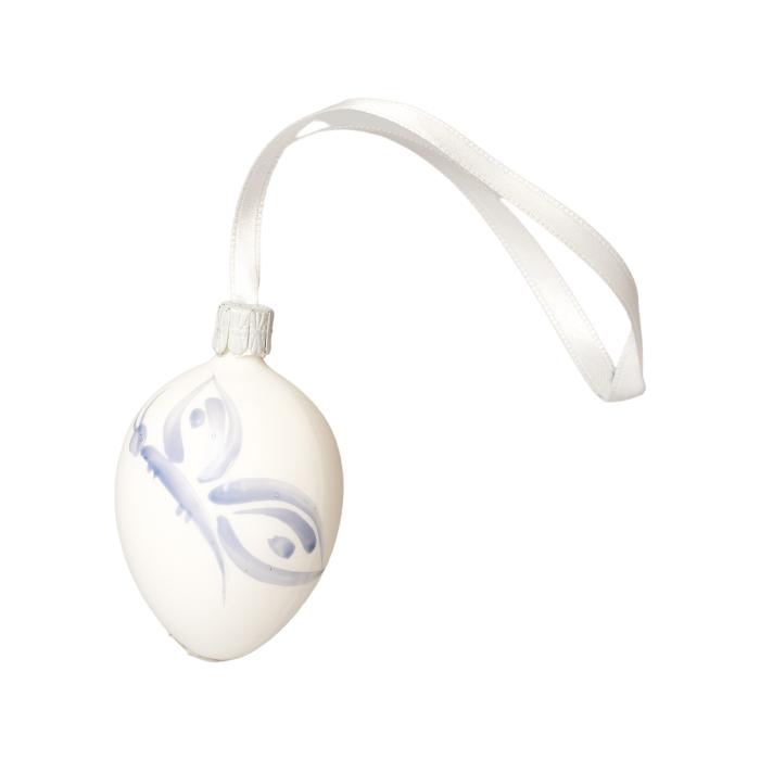 Ornament Veľkonočné vajcia motýľ modrý