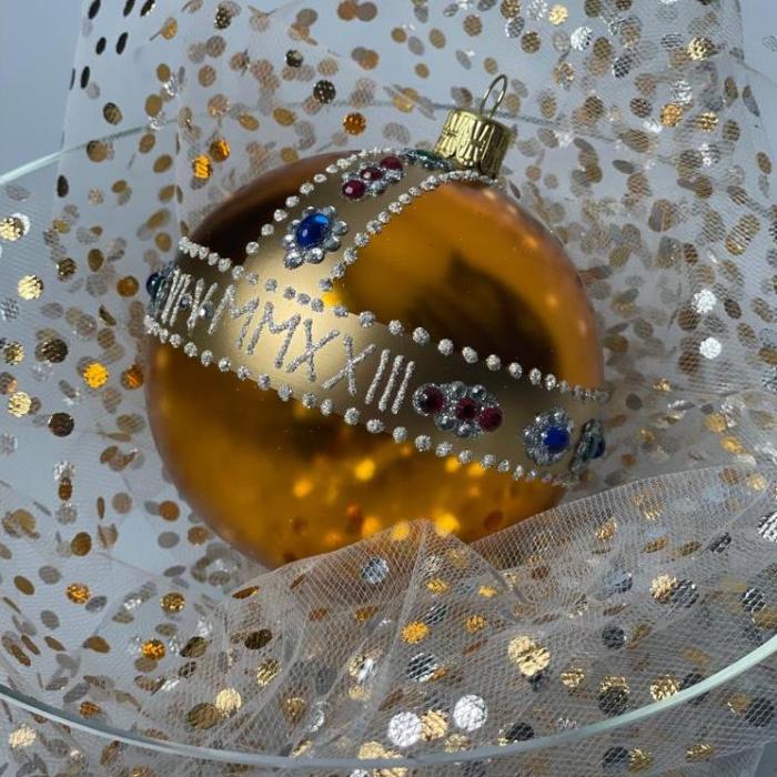 Korunovačné jablko priemer 8 cm 1ks