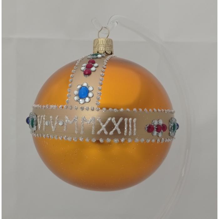 Korunovačné jablko priemer 10 cm, 1 ks