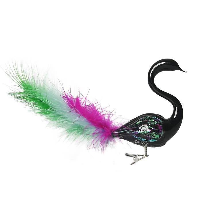 Pár dúhových labutí