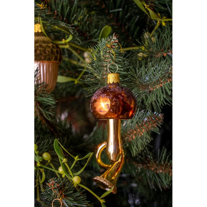 Sada sklenených vianočných ozdôb - Magic sponge, 4 ks