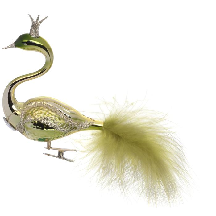 Labutí pár v zelenom