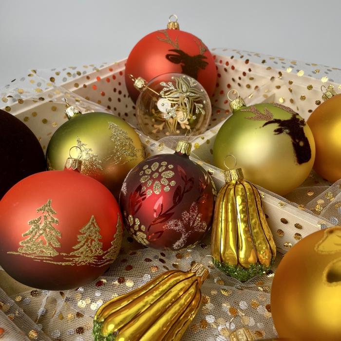 TREE TREE - Ozdoby na celý vianočný stromček (cca 110 cm) - Dotyk prírody