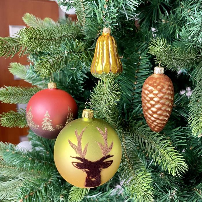 TREE TREE - Ozdoby na celý vianočný stromček (cca 110 cm) - Dotyk prírody