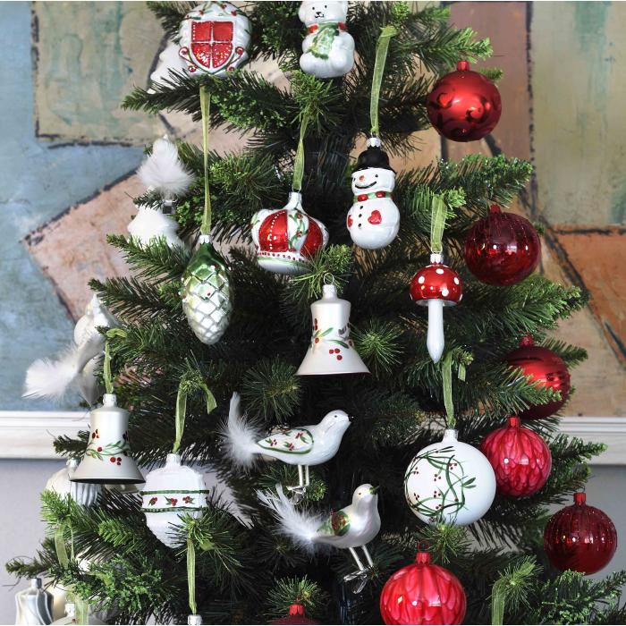 Ozdoby na vianočný stromček - Holly (cca 110 cm)