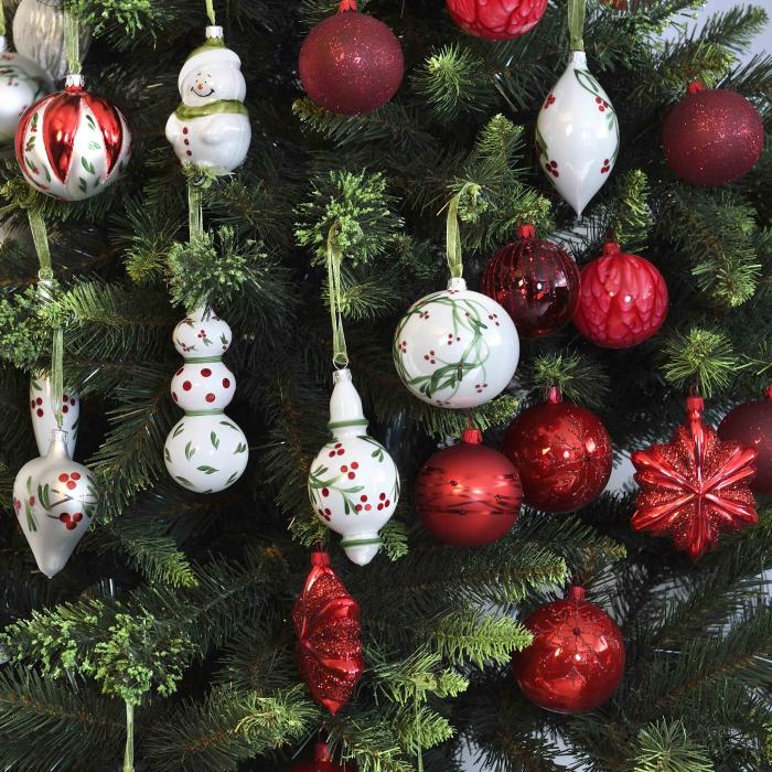 Ozdoby na vianočný stromček - Holly (cca 110 cm)