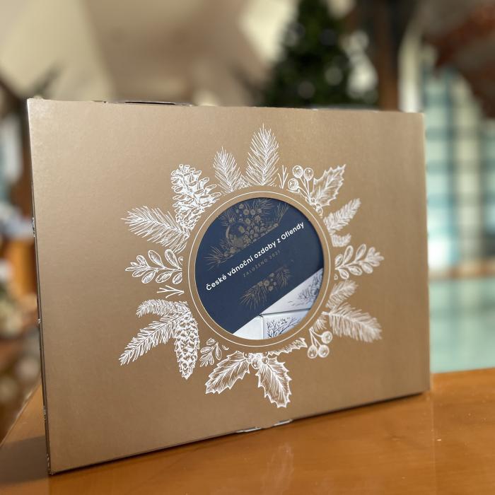 Andelská sada adventných dekorácií, 12 kusov