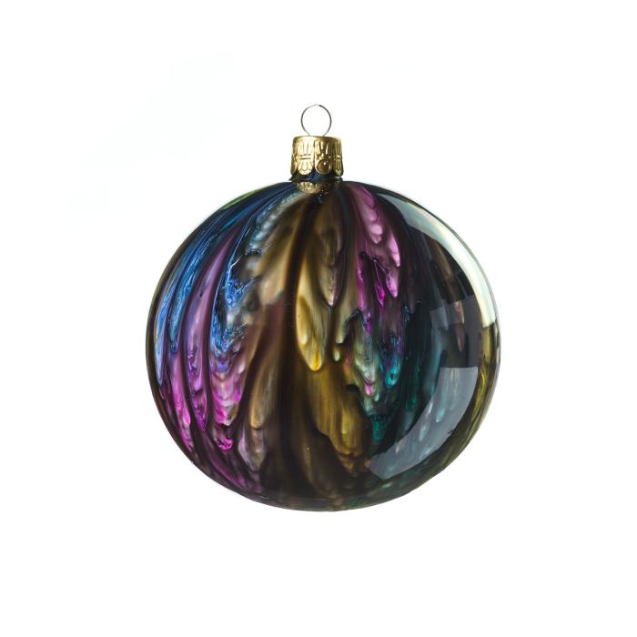 Sklenené vianočné ozdoby Kahuri - Thunder S, 4 ks