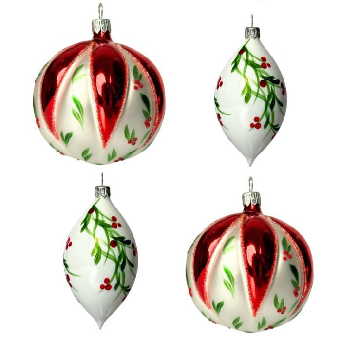 Súprava olív a púčikov, 4 ks