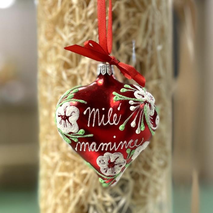 Darček s prekvapením a nákupom ozdôb, pre 2 osoby Nápis: Milá mamička, 1 kus