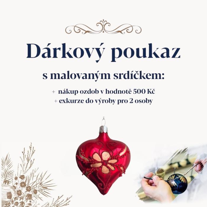 Darček s prekvapením pri kúpe ozdôb, pre 2 osoby Zlatý kvet, 1 ks