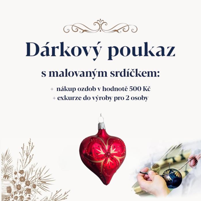 Darček s prekvapením pri kúpe ozdôb, pre 2 osoby Trefoil, 1 ks