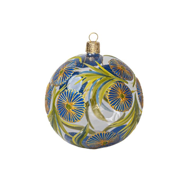 Vianočná ozdoba Secese meadow blue, 1 kus