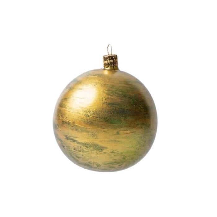 Vianočná ozdoba Secese platinum green, 1 kus