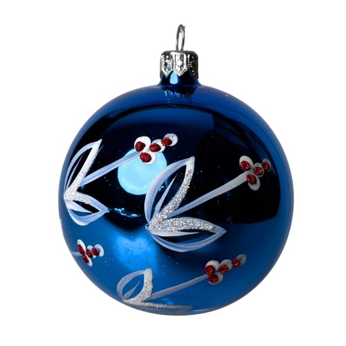 Sklenené vianočné ozdoby Domovina - Pivonky a lipy