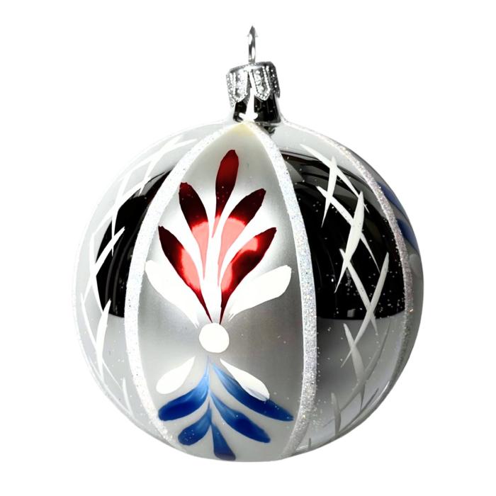 Sklenené vianočné ozdoby Domovina - Pivonky a lipy