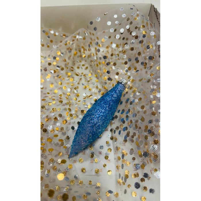 Raketa celá postriekaná dúhovkou