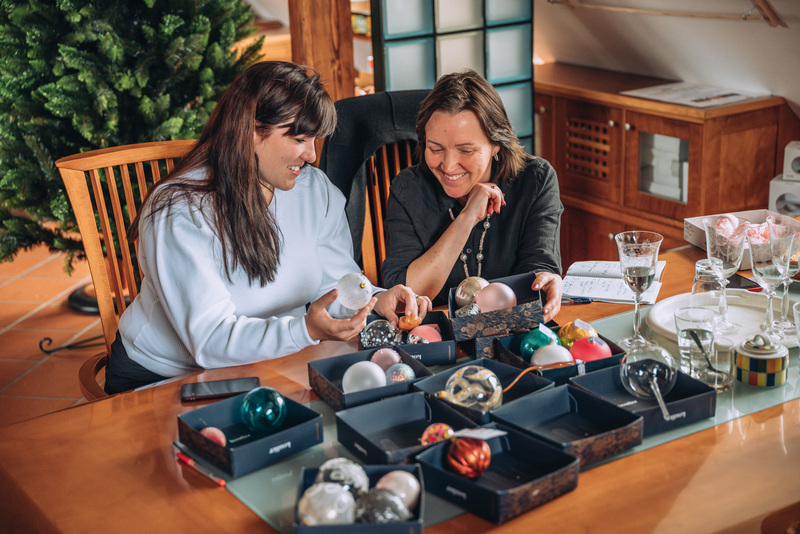 Vianočné ozdoby - kolekcia Secesia